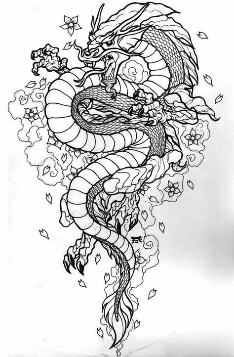 Chinese Dragon Tattoos 137