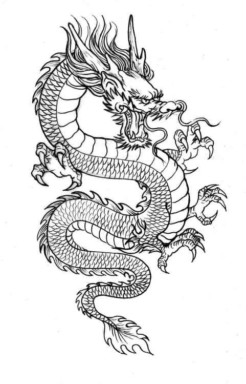 Chinese Dragon Tattoos 21