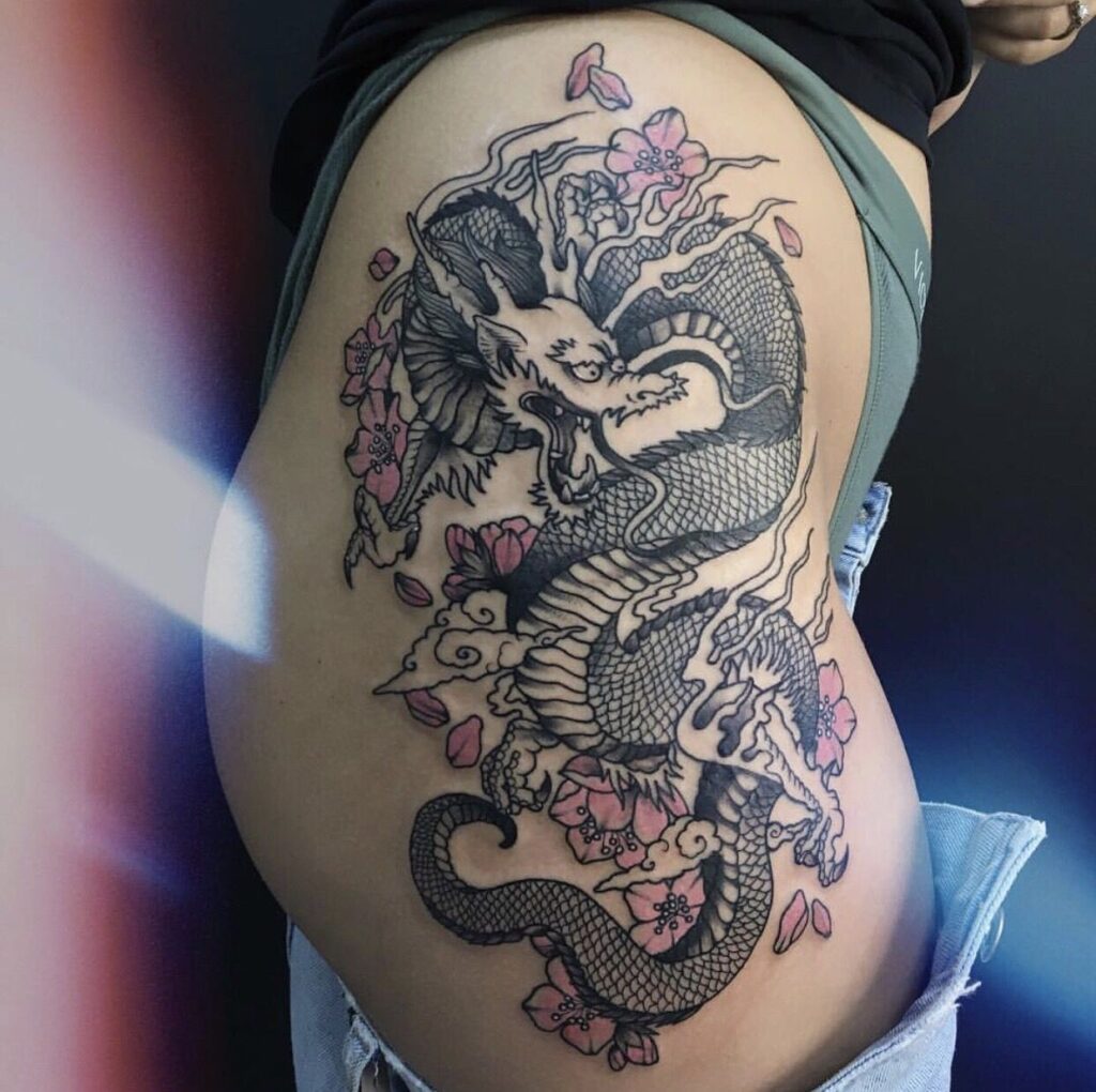 Chinese Dragon Tattoos 23