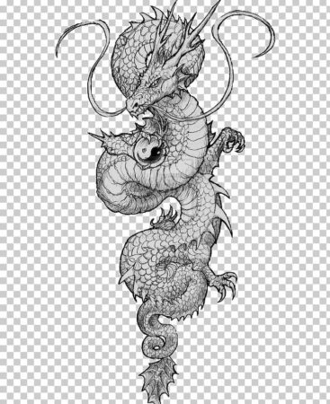 150+ Best Chinese Dragon Tattoo Designs With Meanings (2022 ...