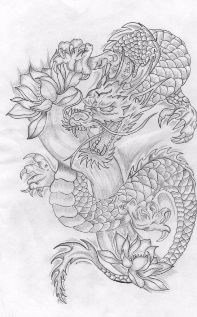 Chinese Dragon Tattoos 32