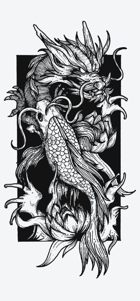 Chinese Dragon Tattoos 33