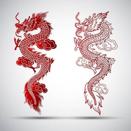 Chinese Dragon Tattoos 37