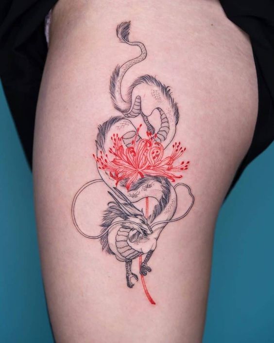 Chinese Dragon Tattoos 47