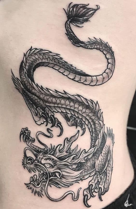 Chinese Dragon Tattoos 48