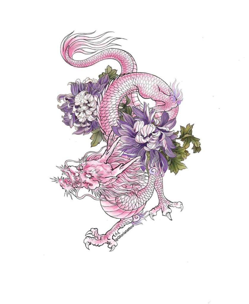 Chinese Dragon Tattoos 49