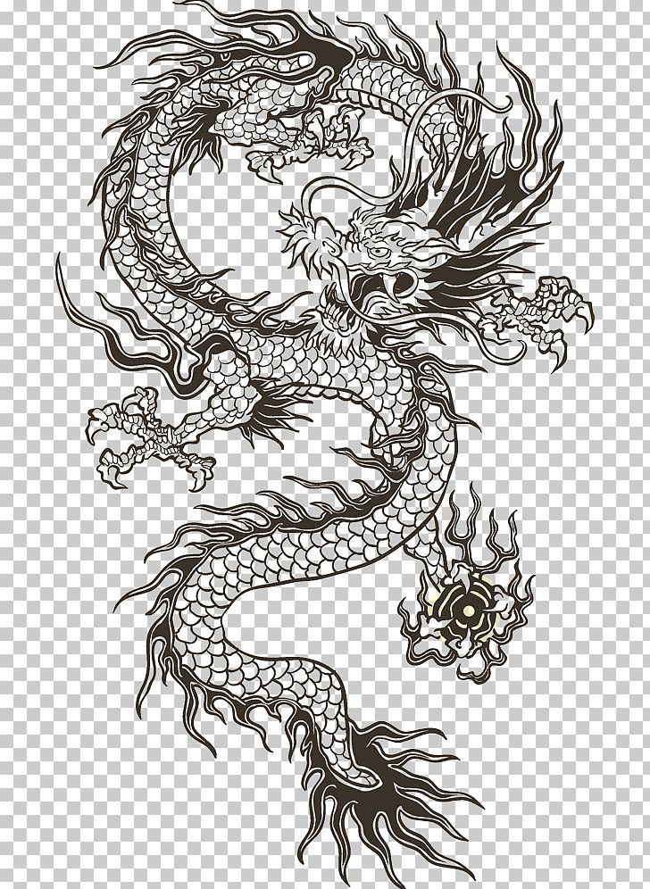 Chinese Dragon Tattoos 54