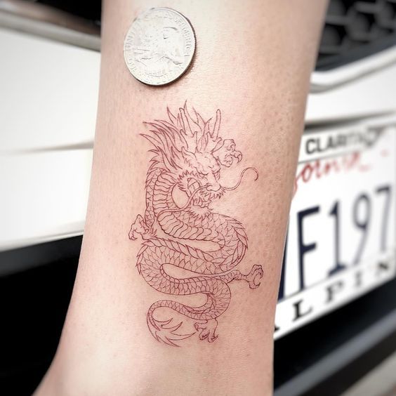 Chinese Dragon Tattoos 61