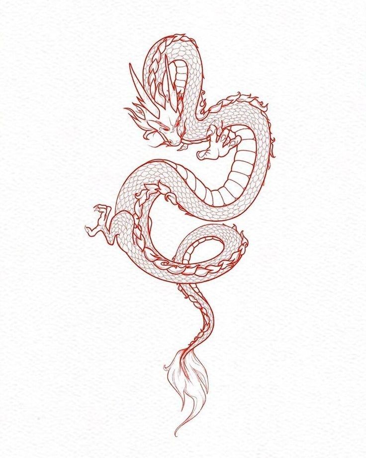 Chinese Dragon Tattoos 68