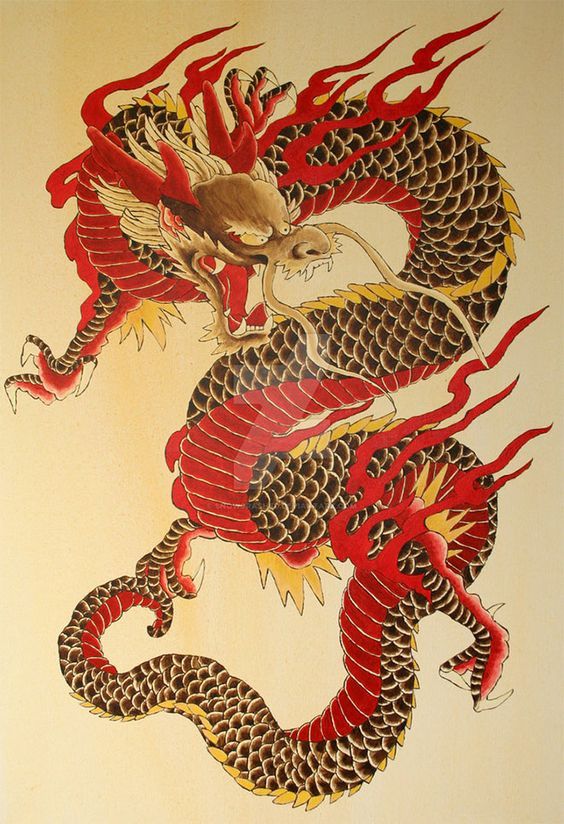 Chinese Dragon Tattoos 7