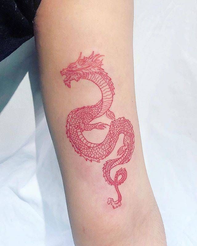 Chinese Dragon Tattoos 84