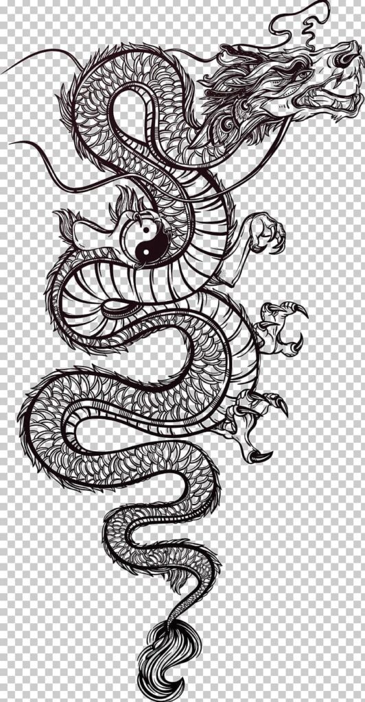 Chinese Dragon Tattoos 86