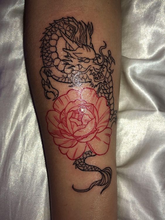 Chinese Dragon Tattoos 87