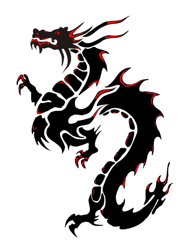 Chinese Dragon Tattoos 91