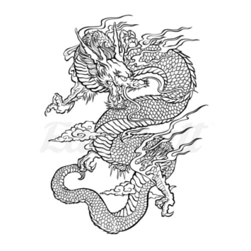 Chinese Dragon Tattoos 92