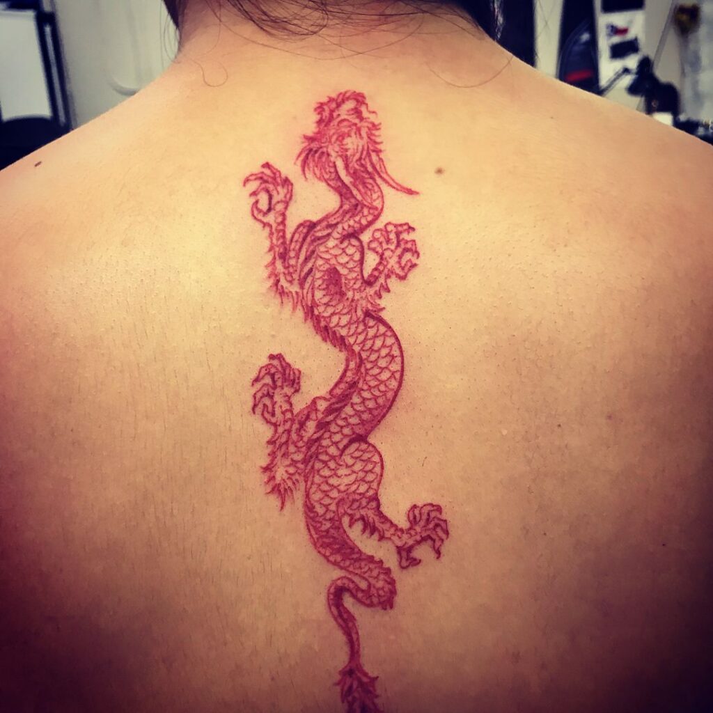 Chinese Dragon Tattoos 97