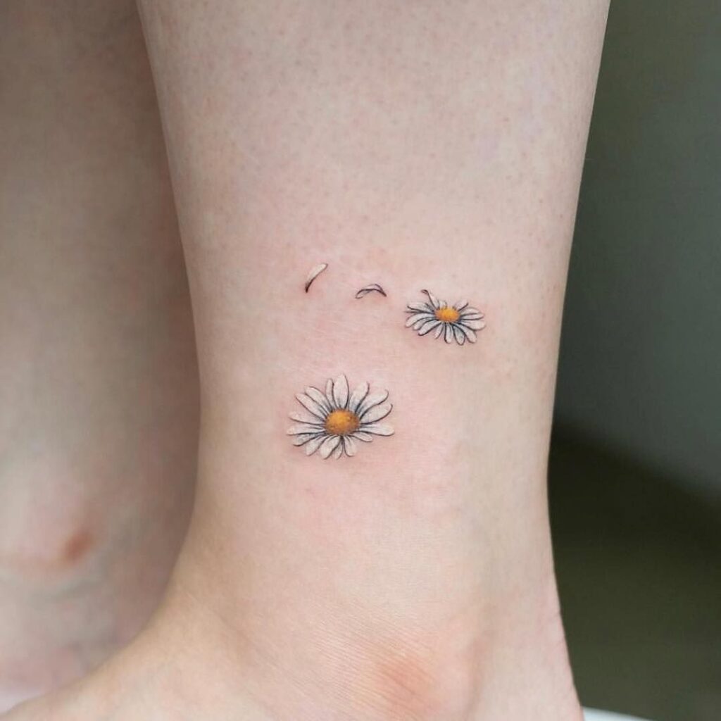 Daisy Tattoos 11