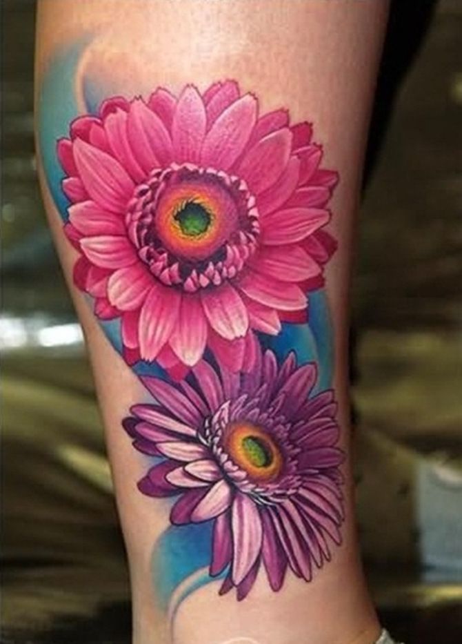 Daisy Tattoos 110