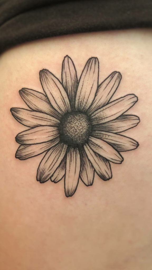 Daisy Tattoos 12