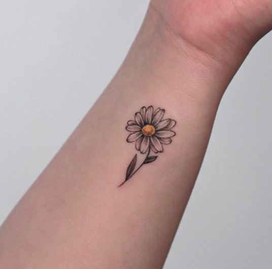 Daisy Tattoos 13