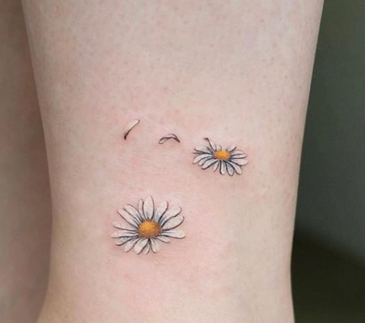 Daisy Tattoos 14