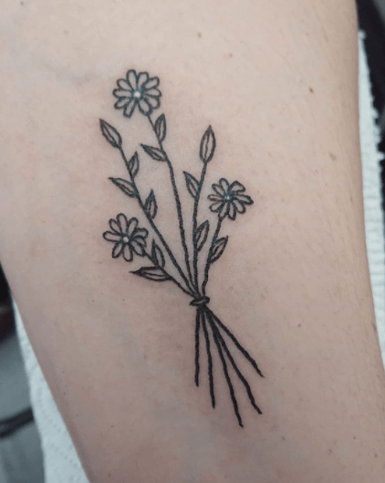 Daisy Tattoos 15