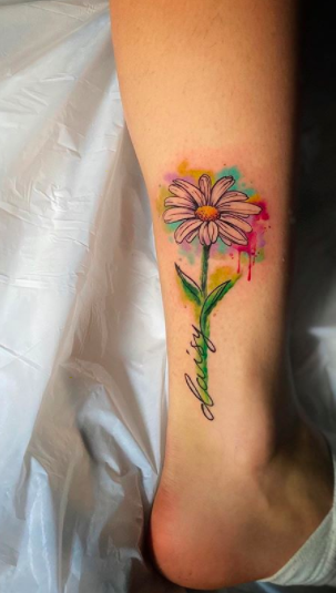 Daisy Tattoos 16