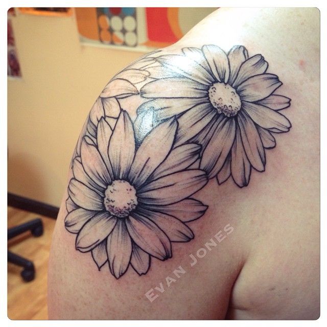 Daisy Tattoos 37