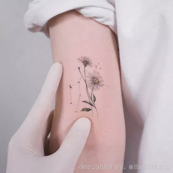 Daisy Tattoos 4