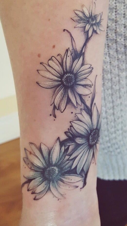 Daisy Tattoos 40