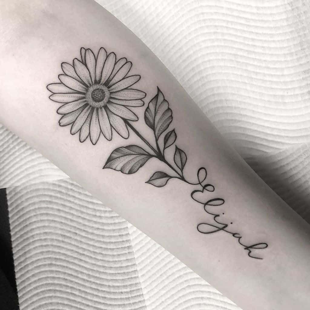 Daisy Tattoos 41