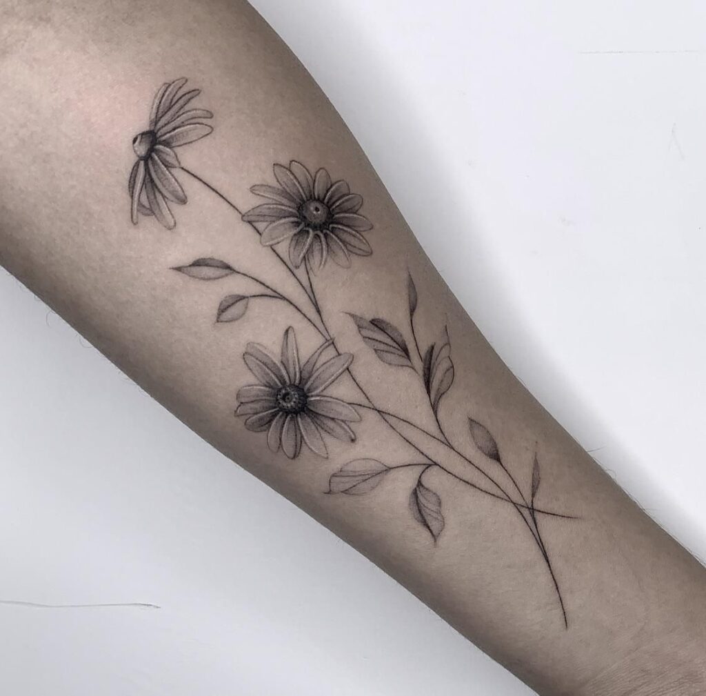 Daisy Tattoos 42