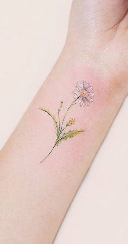 Daisy Tattoos 46