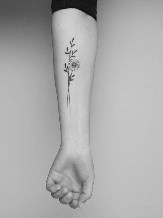 Daisy Tattoos 49