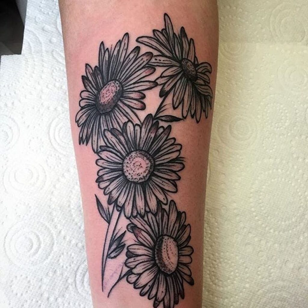 Daisy Tattoos 50