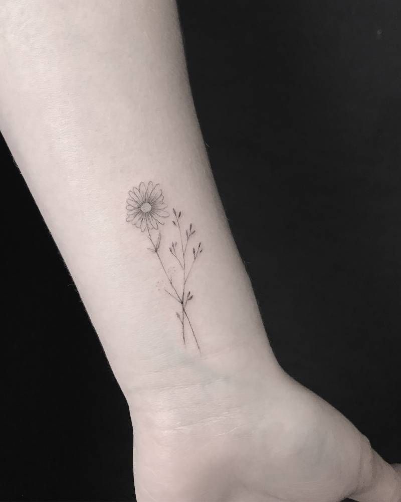 Daisy Tattoos 51