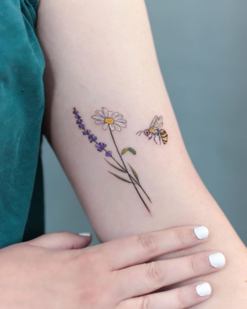 Daisy Tattoos 57