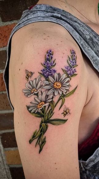 Daisy Tattoos 58