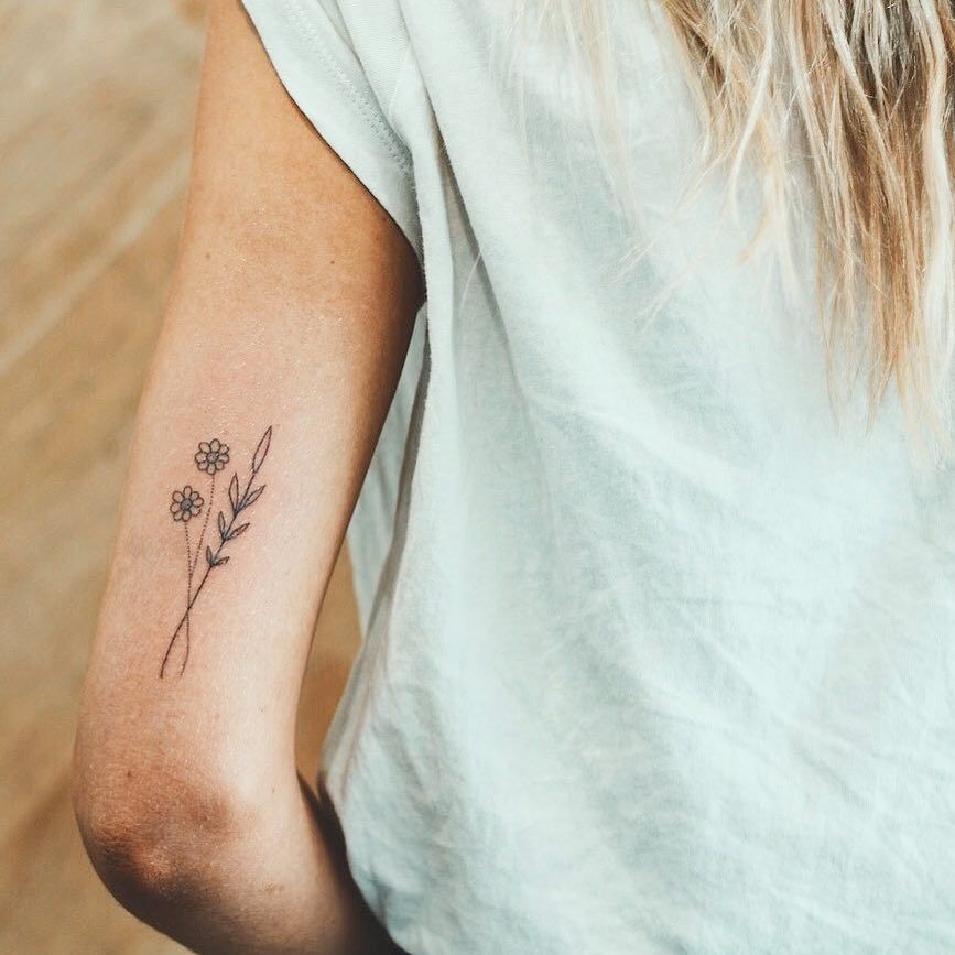 Daisy Tattoos 59