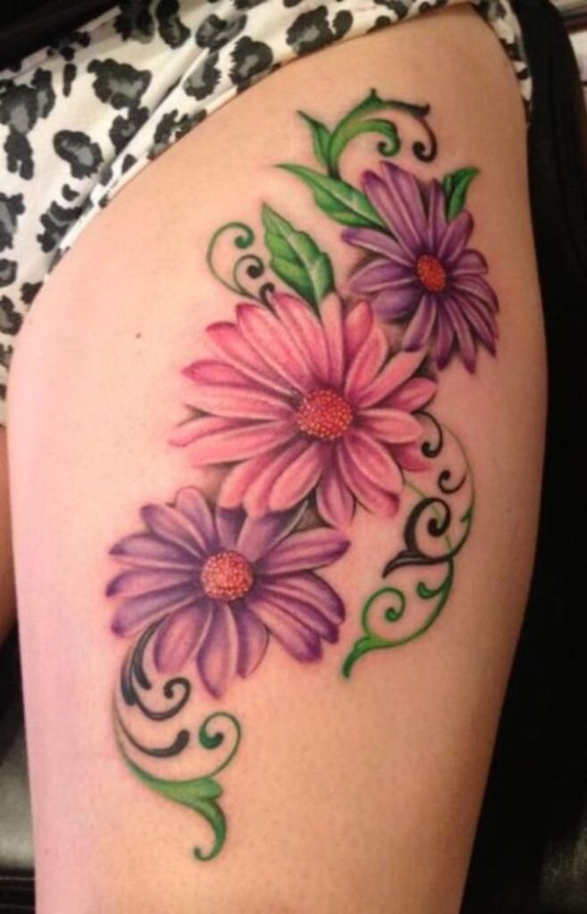 Daisy Tattoos 72