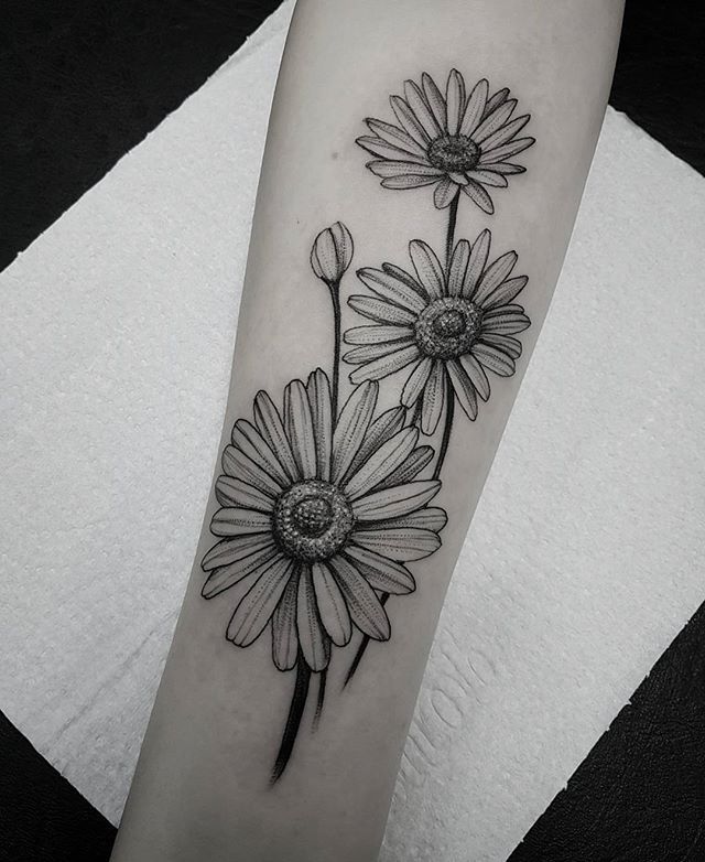 Daisy Tattoos 74