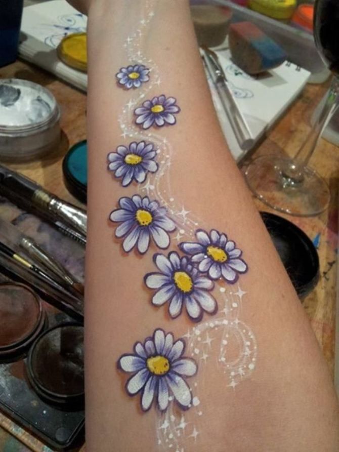 Daisy Tattoos 77