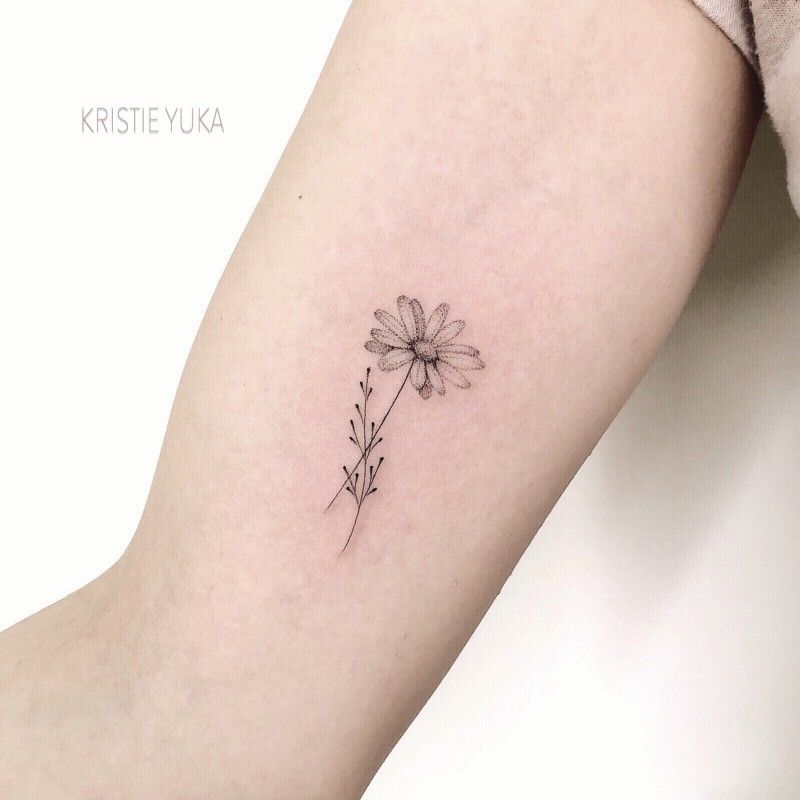 Daisy Tattoos 8