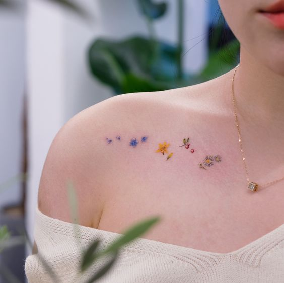 Daisy Tattoos 8