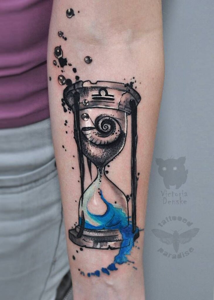 Hourglass Tattoos 107