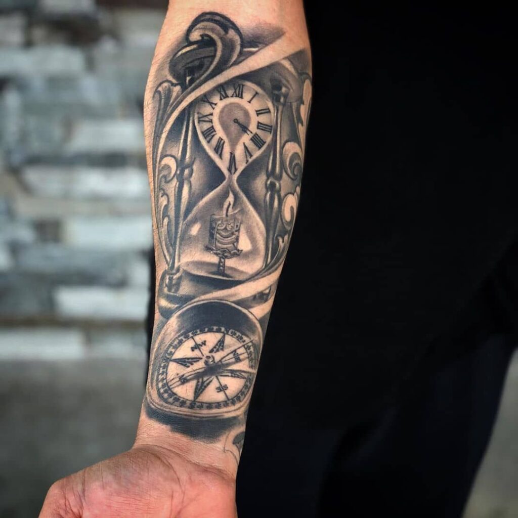 Hourglass Tattoos 123