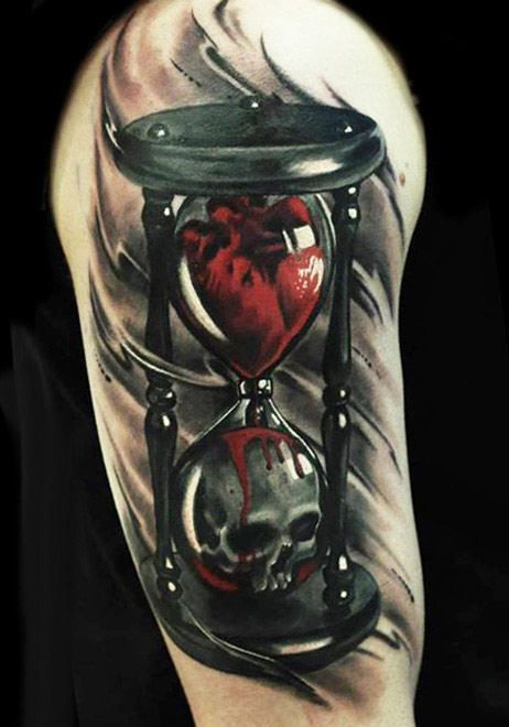 Hourglass Tattoos 127