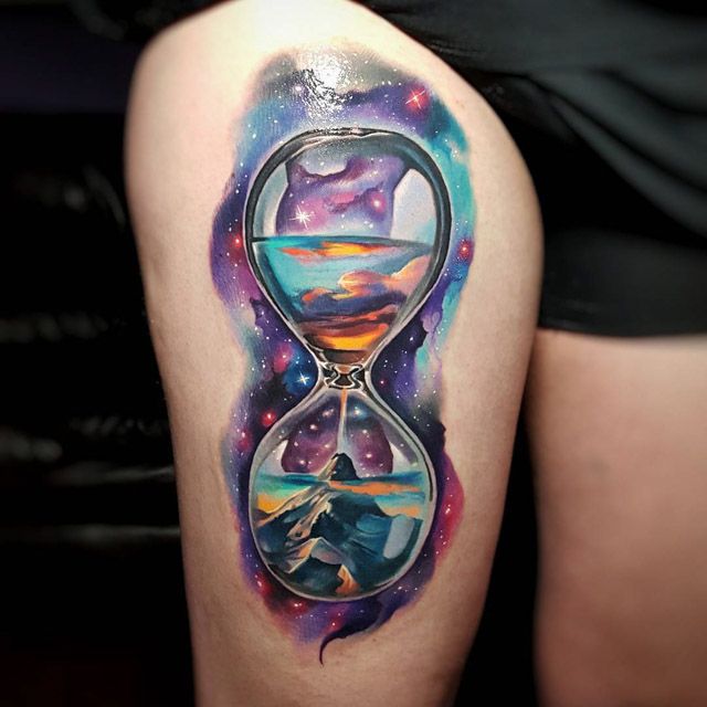 Hourglass Tattoos 129