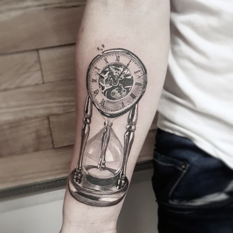 Hourglass Tattoos 144