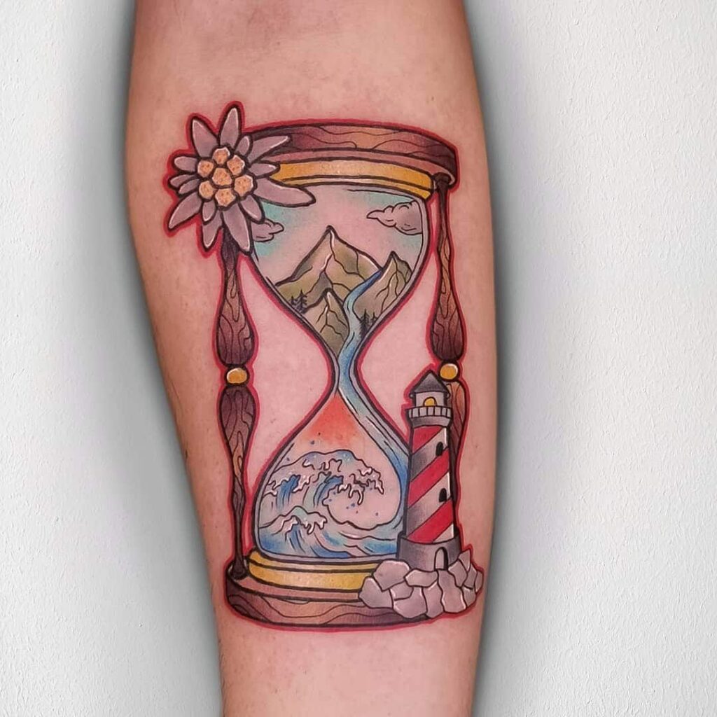 Hourglass Tattoos 28
